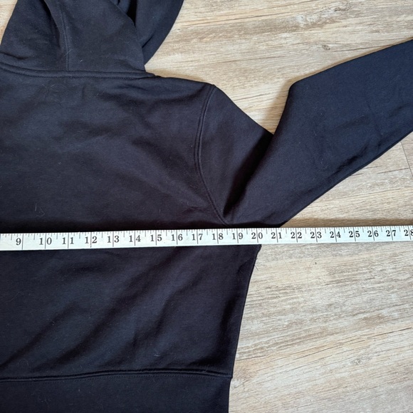 Ed Hardy black new york city Nyc Skull Cropped Hoodie size Large NWT - Picture 6 of 7